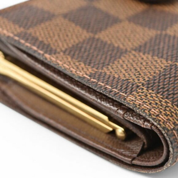 LOUIS VUITTON Brown Damier Wallet - Picture 9 of 14